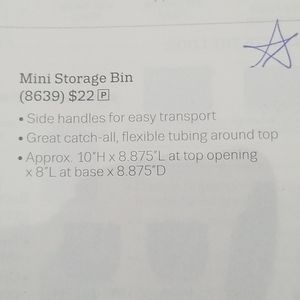 thirty-one Storage & Organization - Thirty-one Mini Storage Bin thirty-one Storage & Organization - Thirty-one Mini Storage Bin